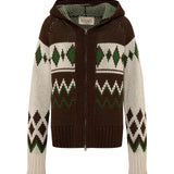 BACYS - Zip-up Fair Isle cardigan