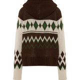BACYS - Zip-up Fair Isle cardigan
