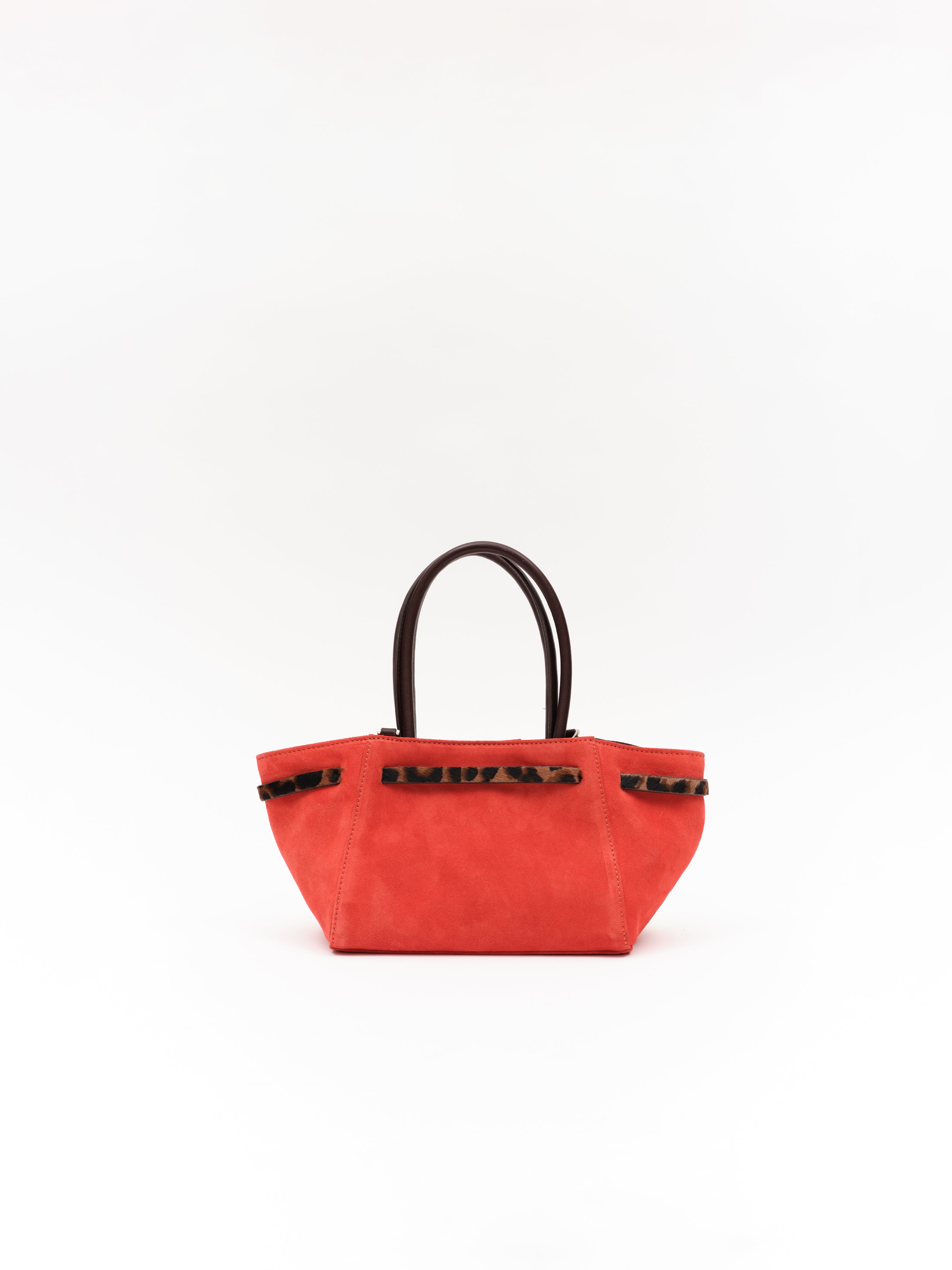 NOA MINI - Mini suede tote bag
