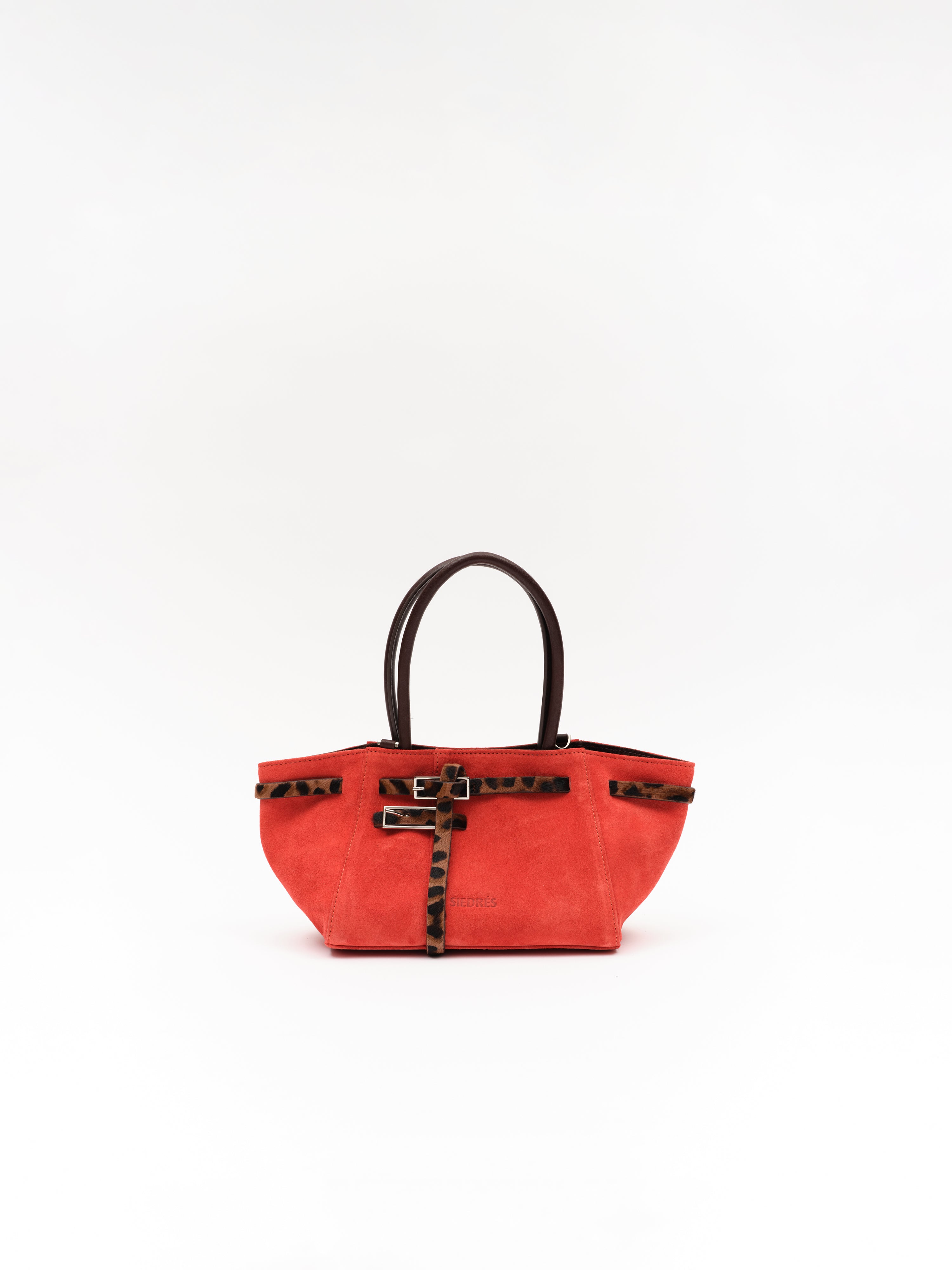 NOA MINI - Mini suede tote bag