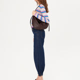 TEX - Pinky striped long sleeve knit top