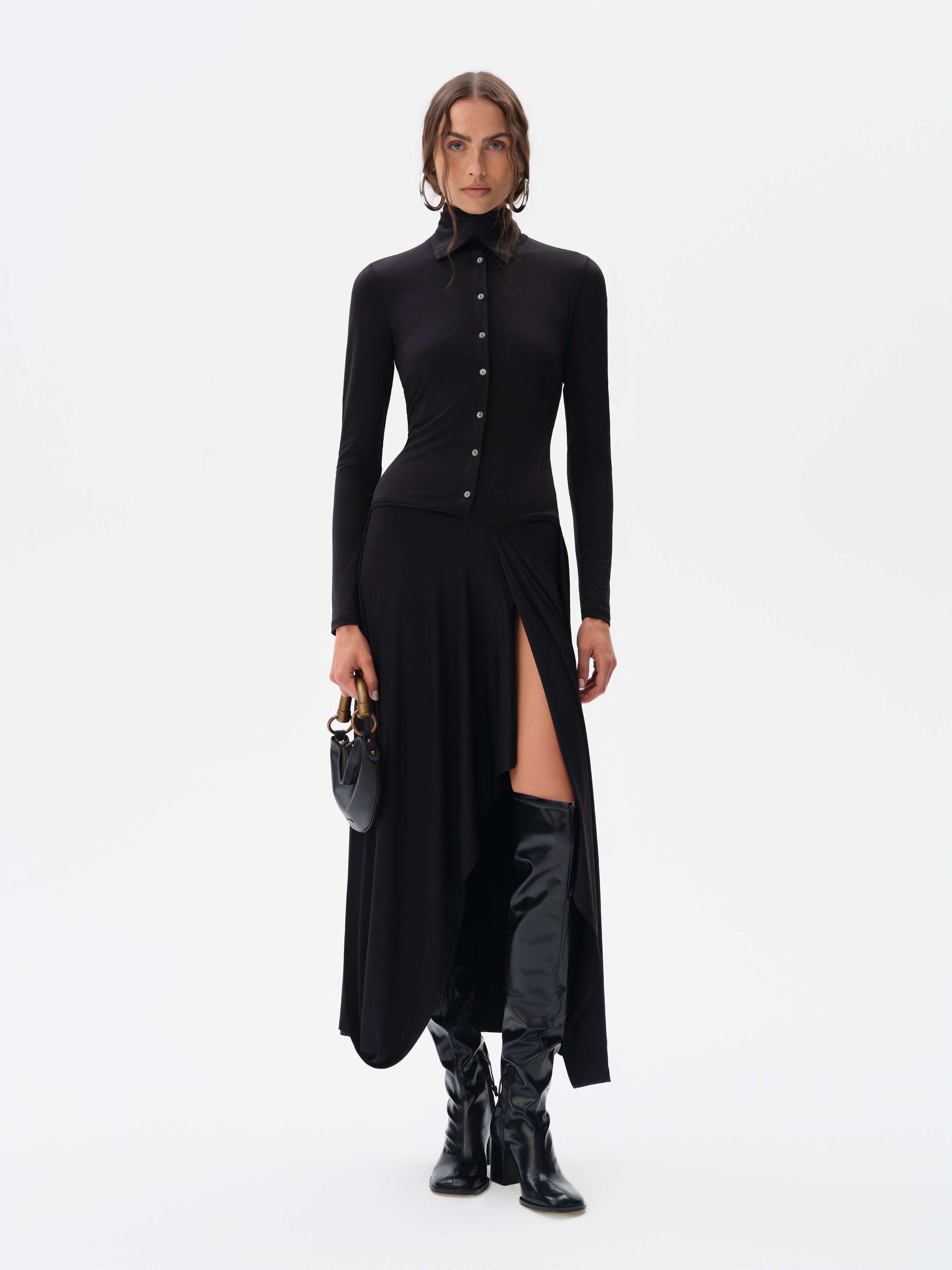 official jersey dress GCDS
