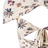 CHILER - Floral-printed front tie top