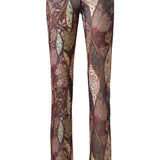 FLO - Printed flare leg pants