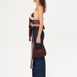 RONA - Ruffled top with bow detail