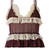 RONA - Ruffled top with bow detail