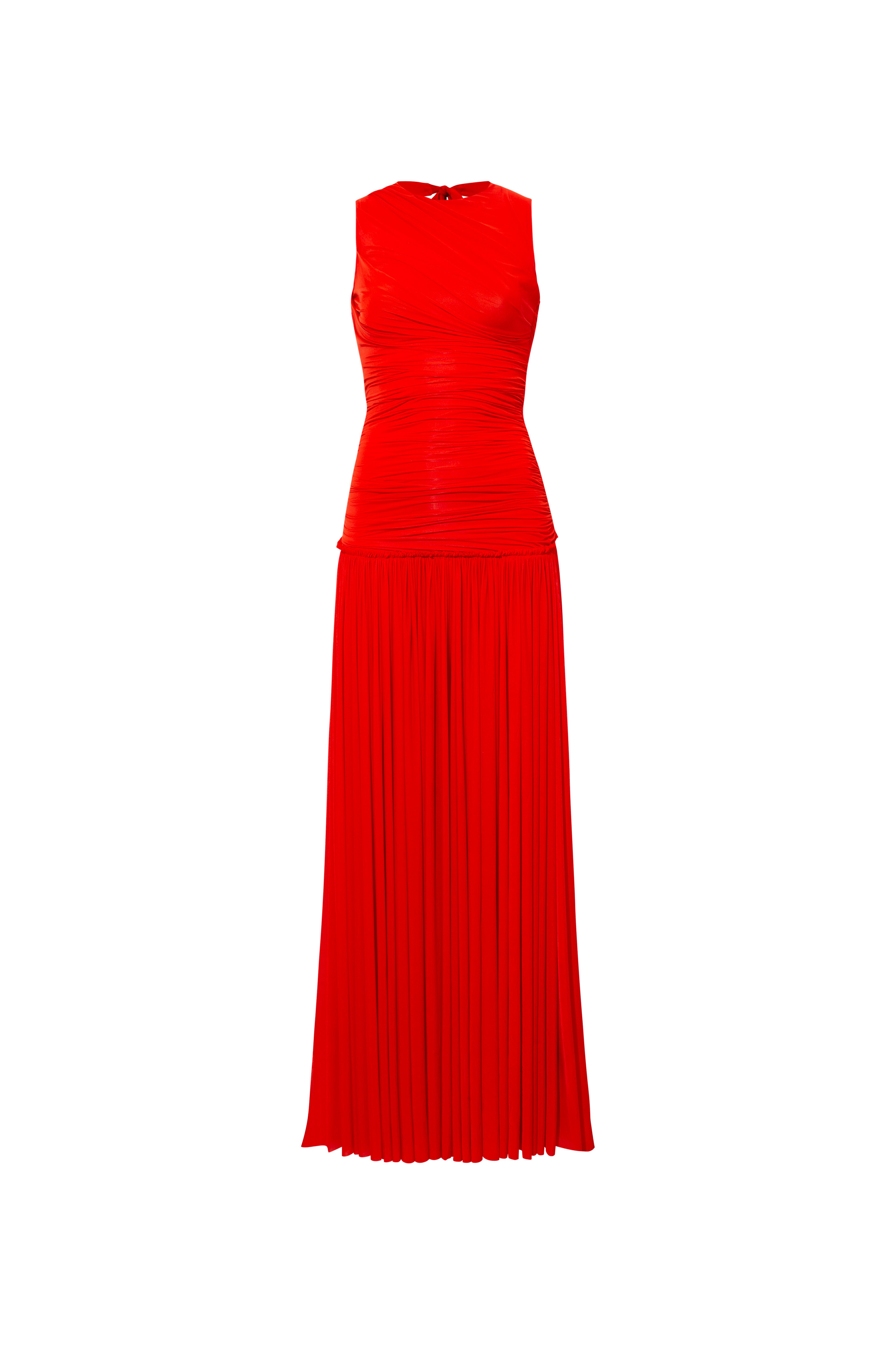 siedrs exclusive alin open-back jersey maxi dress Siedres Exclusive Alin Open-back Jersey Maxi Dress in Yellow