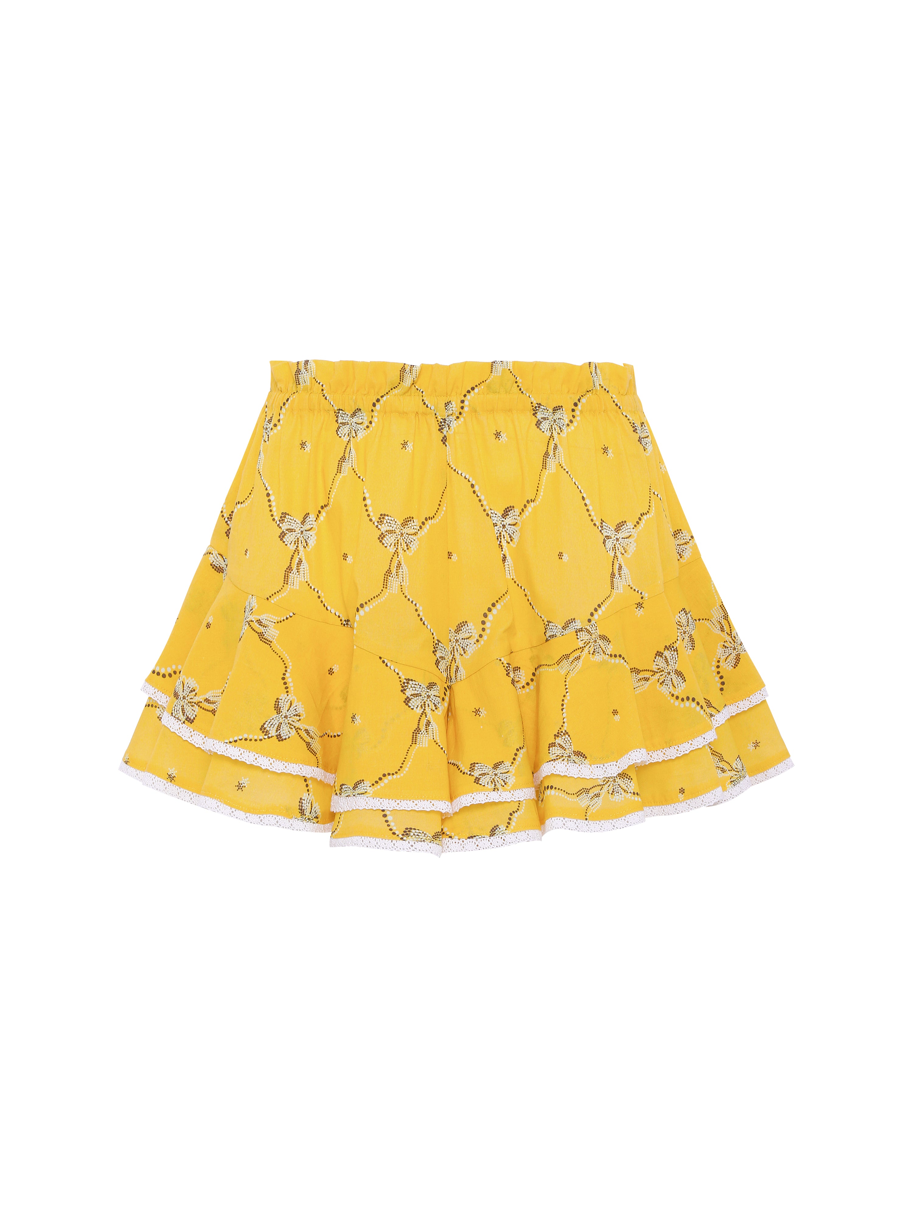 ALTEA - Ruffled mini skort