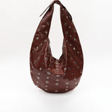 SHRIMP - Oversized leather hobo bag