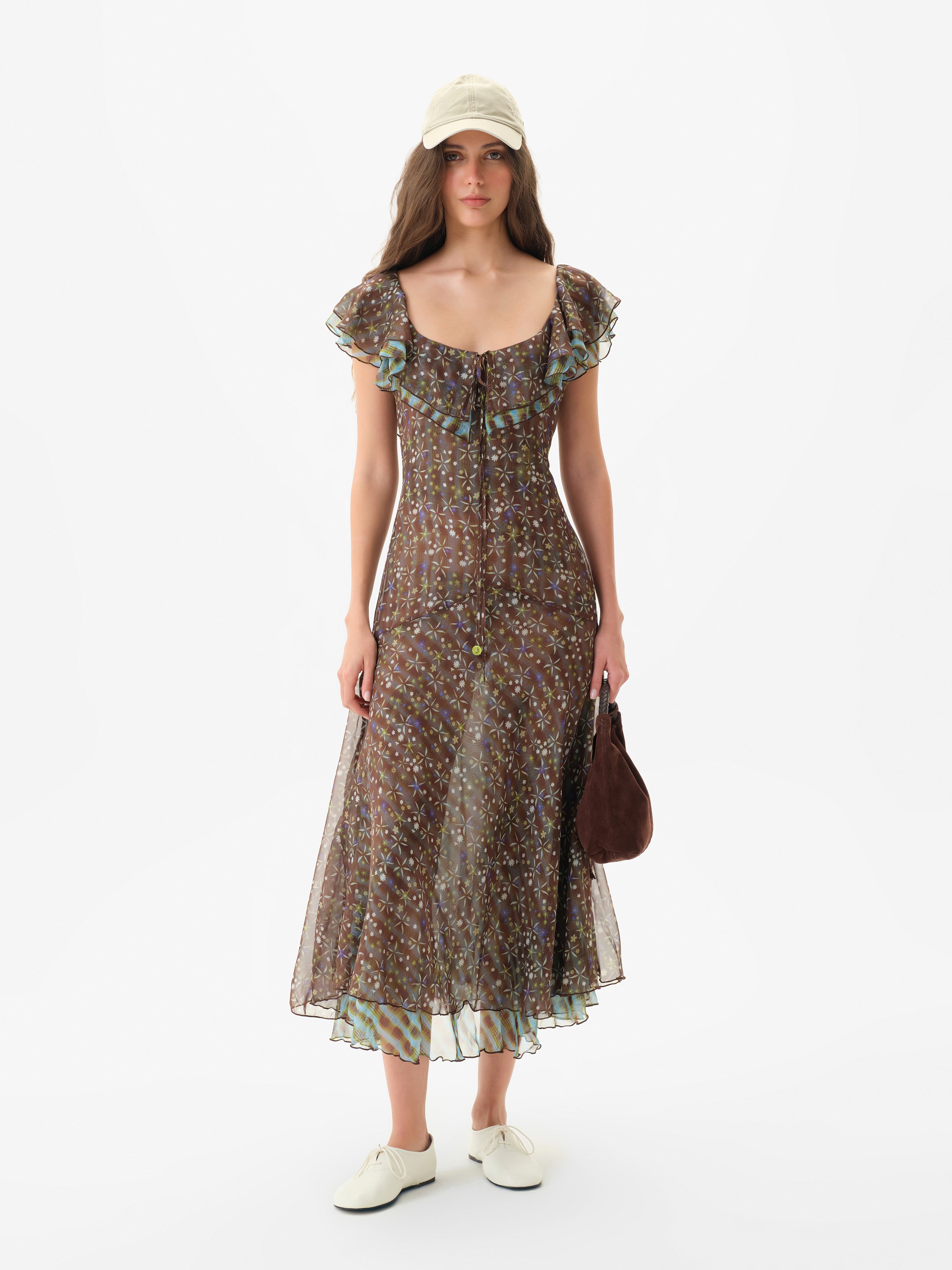 sachin and babi light blue dress De La Vali Ravenna Dress main image 1
