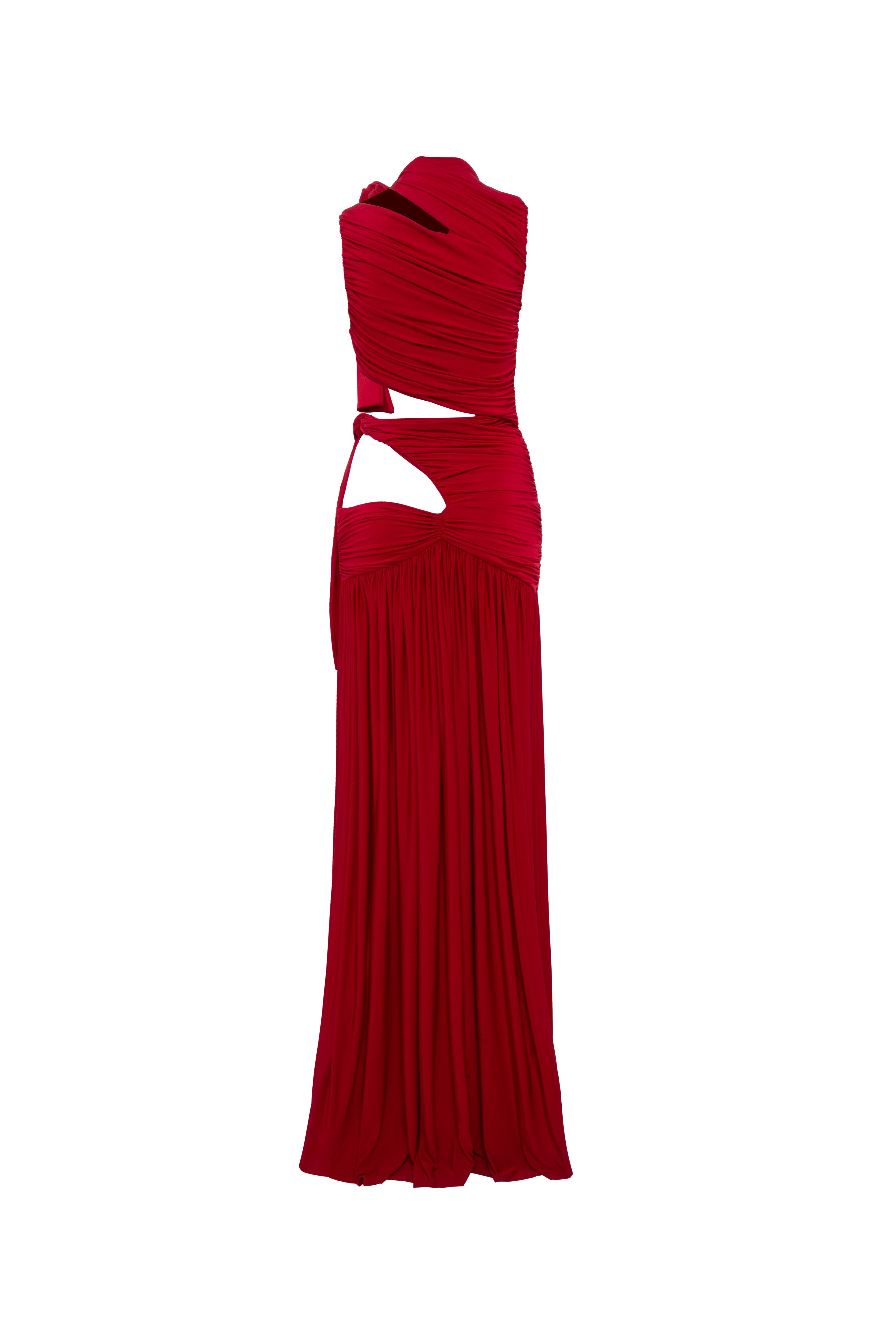 CAMILLA - Maxi jersey dress with cut-out design by SIEDRÉS