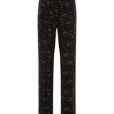 ELZA - Low-rise floral-print straight-leg pants