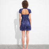 FIORA - Open-back ruched top