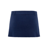 JASMY - Mini knit skort with belt detail