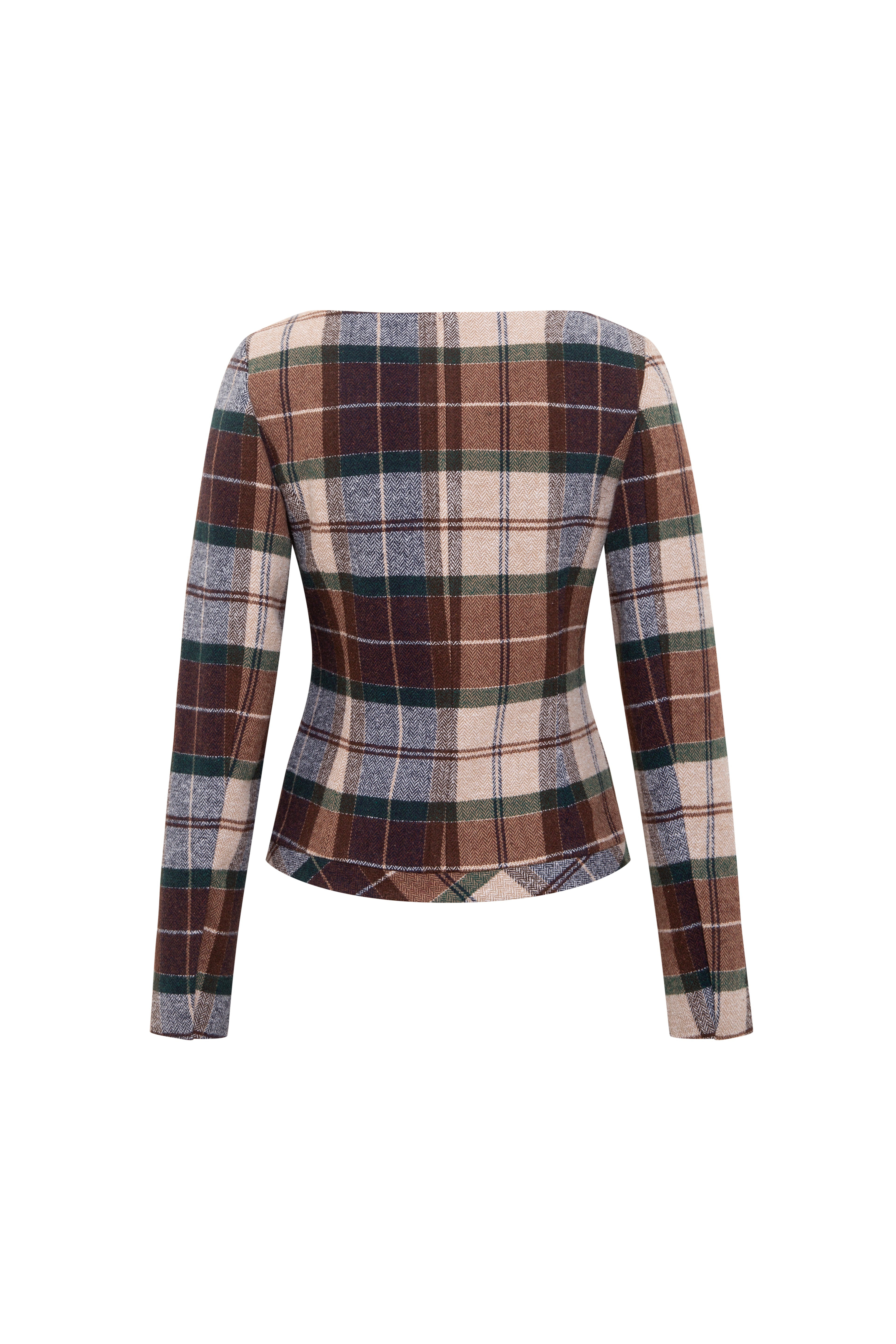 LENOR - Jacket with front bow detail