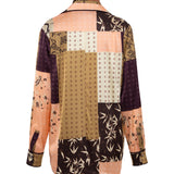 MICLA - Patchwork satin button-down