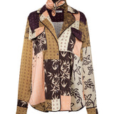 MICLA - Patchwork satin button-down