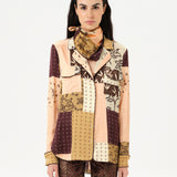 MICLA - Patchwork satin button-down