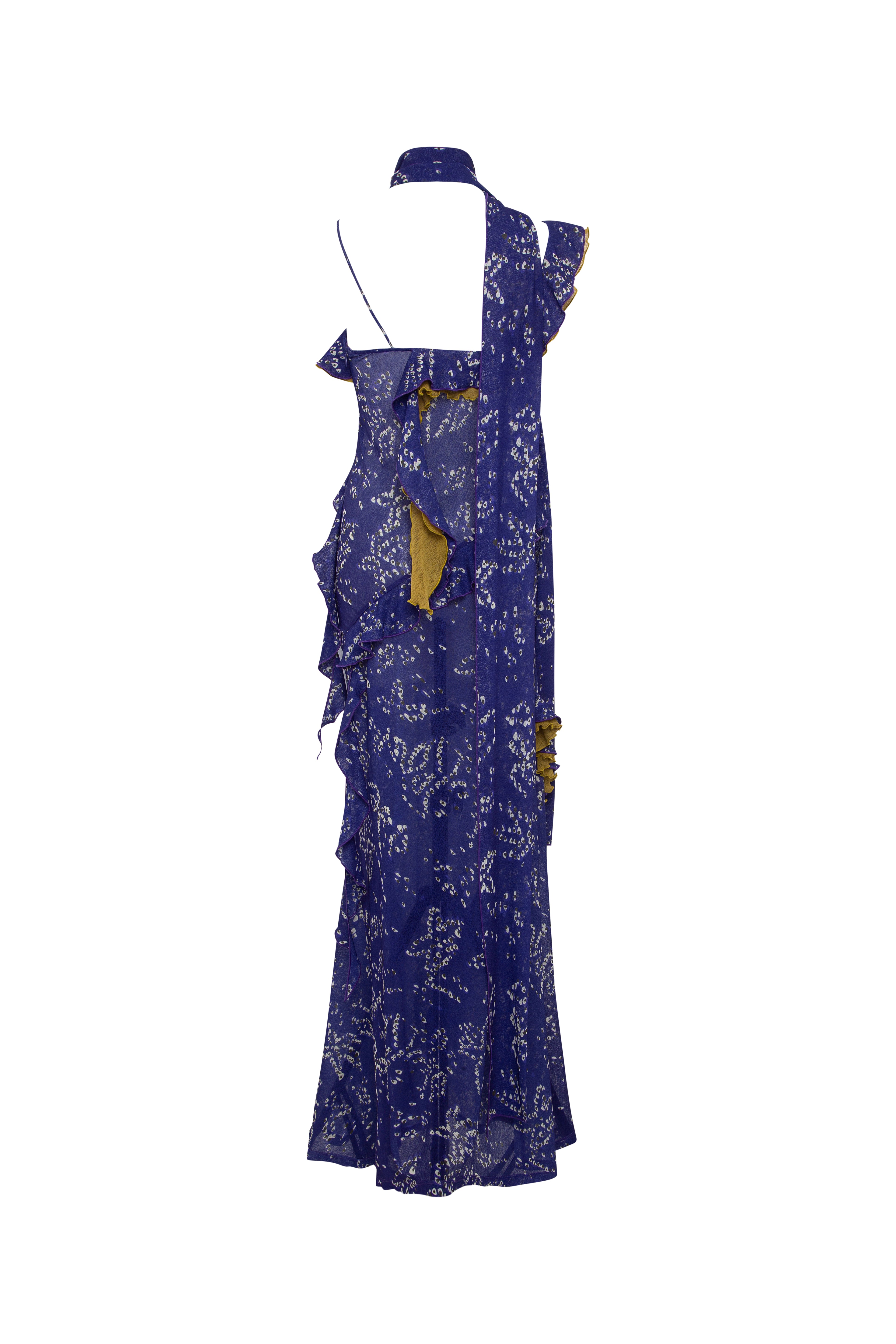 MONICA - Ruffled mesh maxi dress by SIEDRS | Official website MONICA - Ruffled mesh maxi dress by SIEDRS | Official website