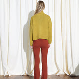 NOTRE - Flared knit pants with studs