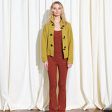 NOTRE - Flared knit pants with studs