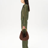 SEZANNE - Semi sheer sequin button-down