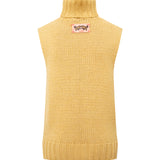 VONS - Chunky turtleneck vest with logo detail