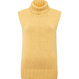 VONS - Chunky turtleneck vest with logo detail