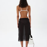 AGNET - Embellished knit bralette