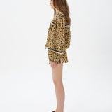 NUYA - Polka-dot puff sleeve top
