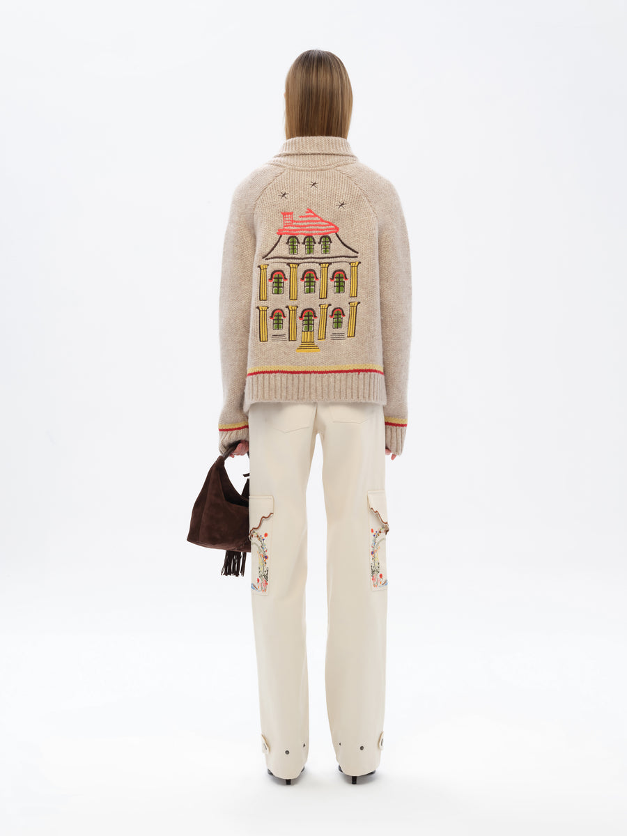 NIASA - Maison embroidered cardigan