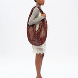 SHRIMP - Oversized leather hobo bag