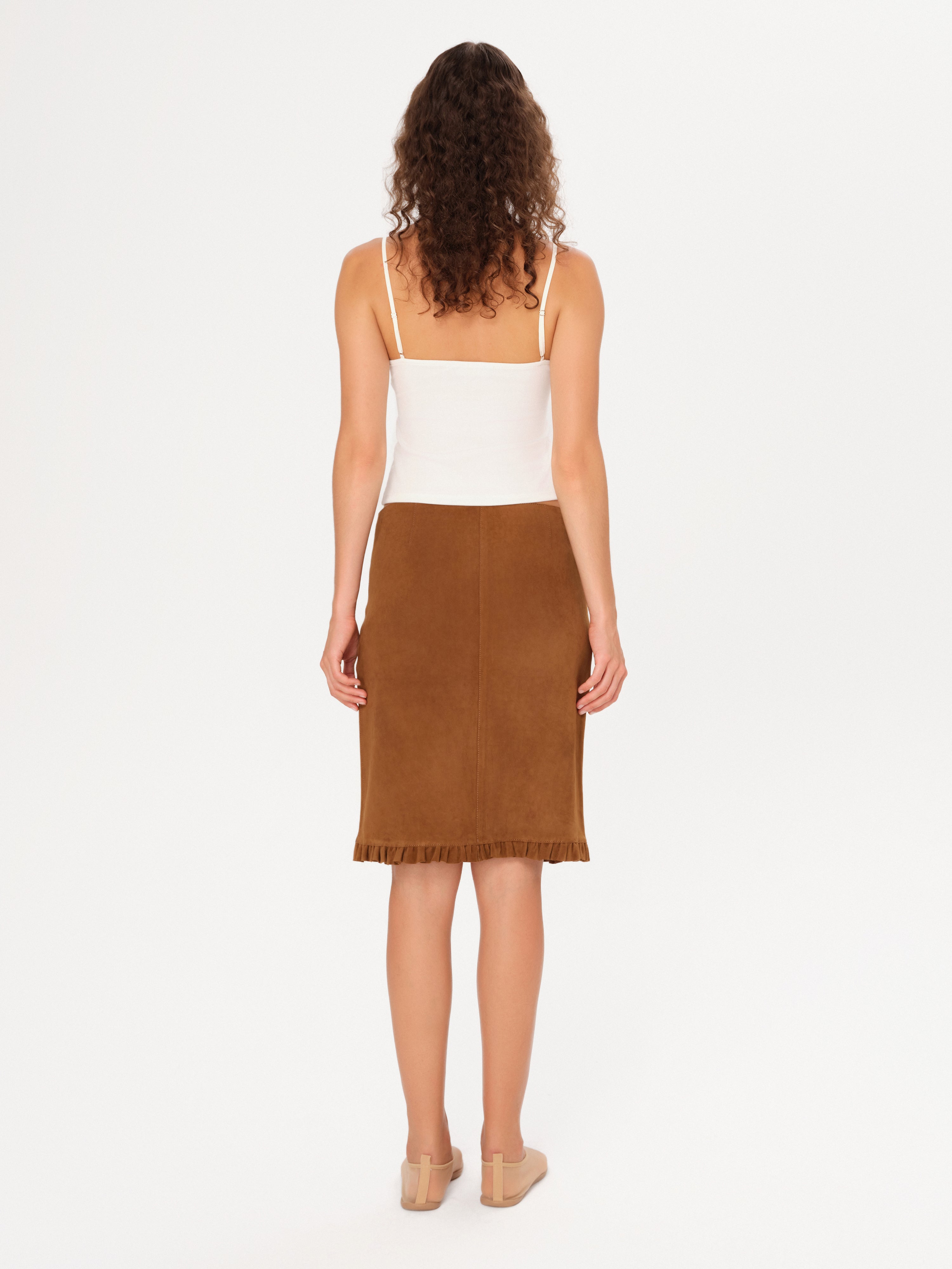 DUBY - Low neck tank top