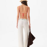 GIA - Printed triangle bikini top