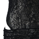VENUSIA - Cut-out and bead-embellished maxi dress