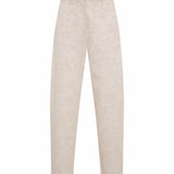 NIXIE - Embroidered straight-fit trousers