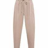 TAYLOR - Relaxed pleated cotton trousers