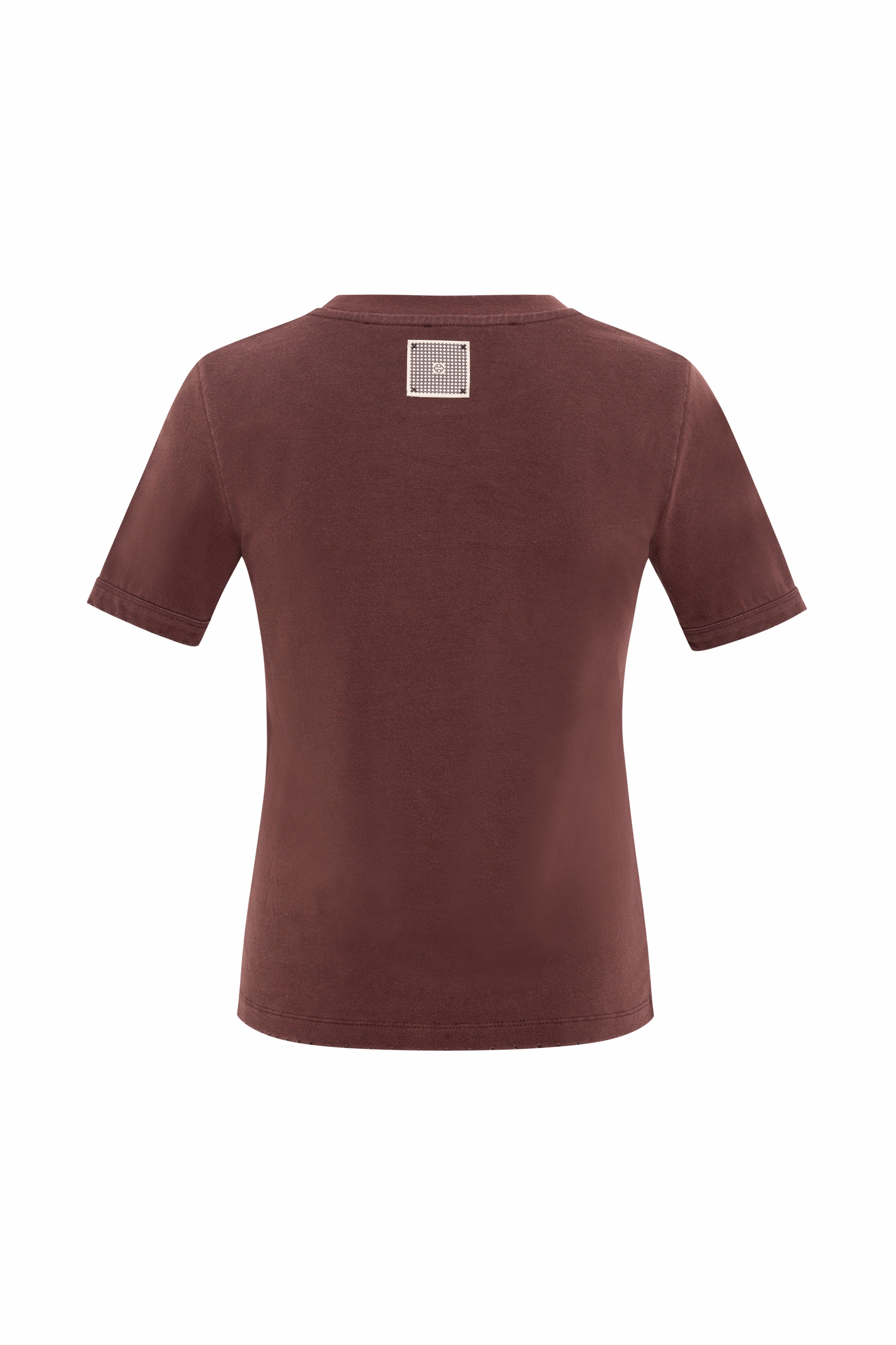CORVO - Embroidered washed jersey t-shirt