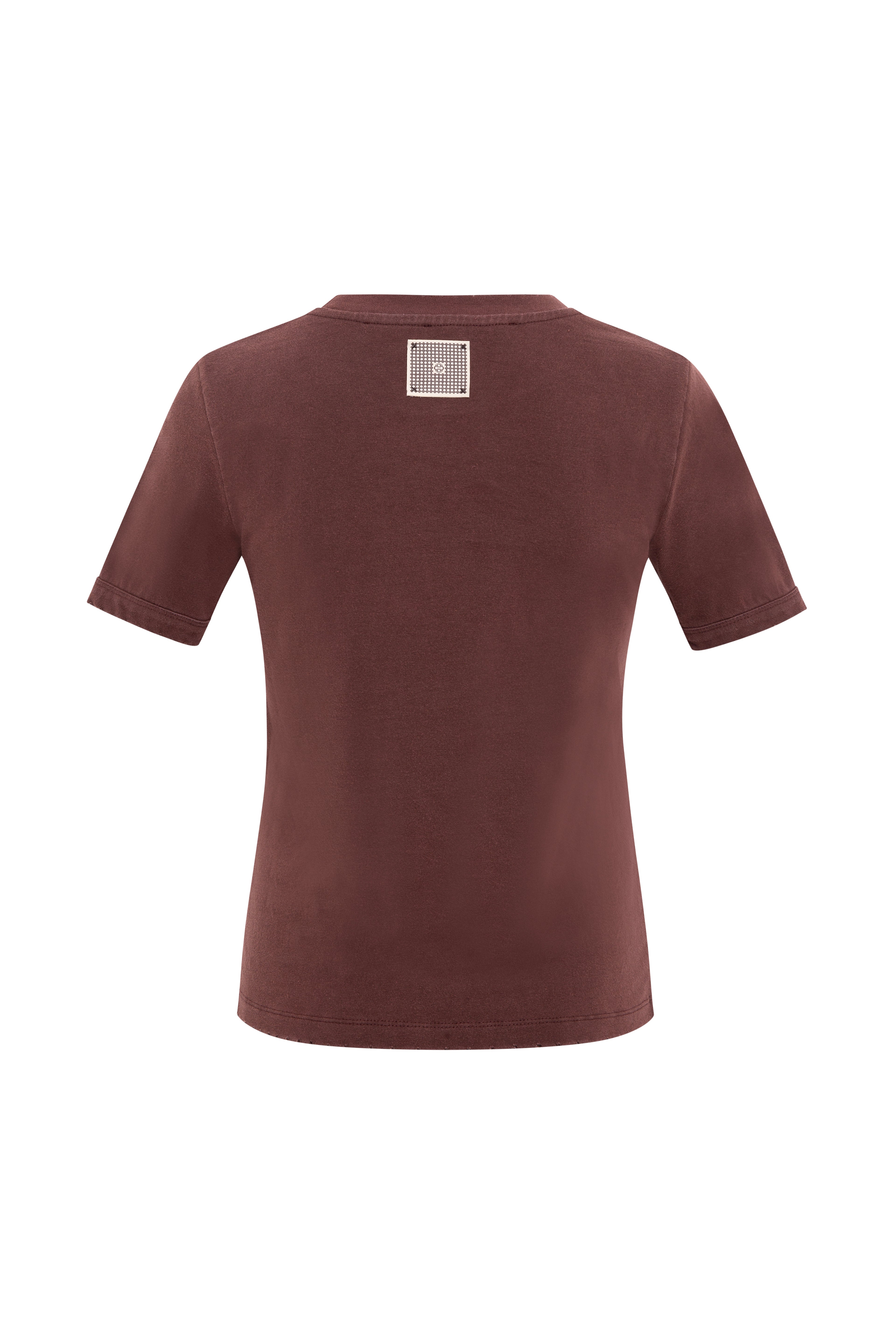 CORVO - Embroidered washed jersey t-shirt