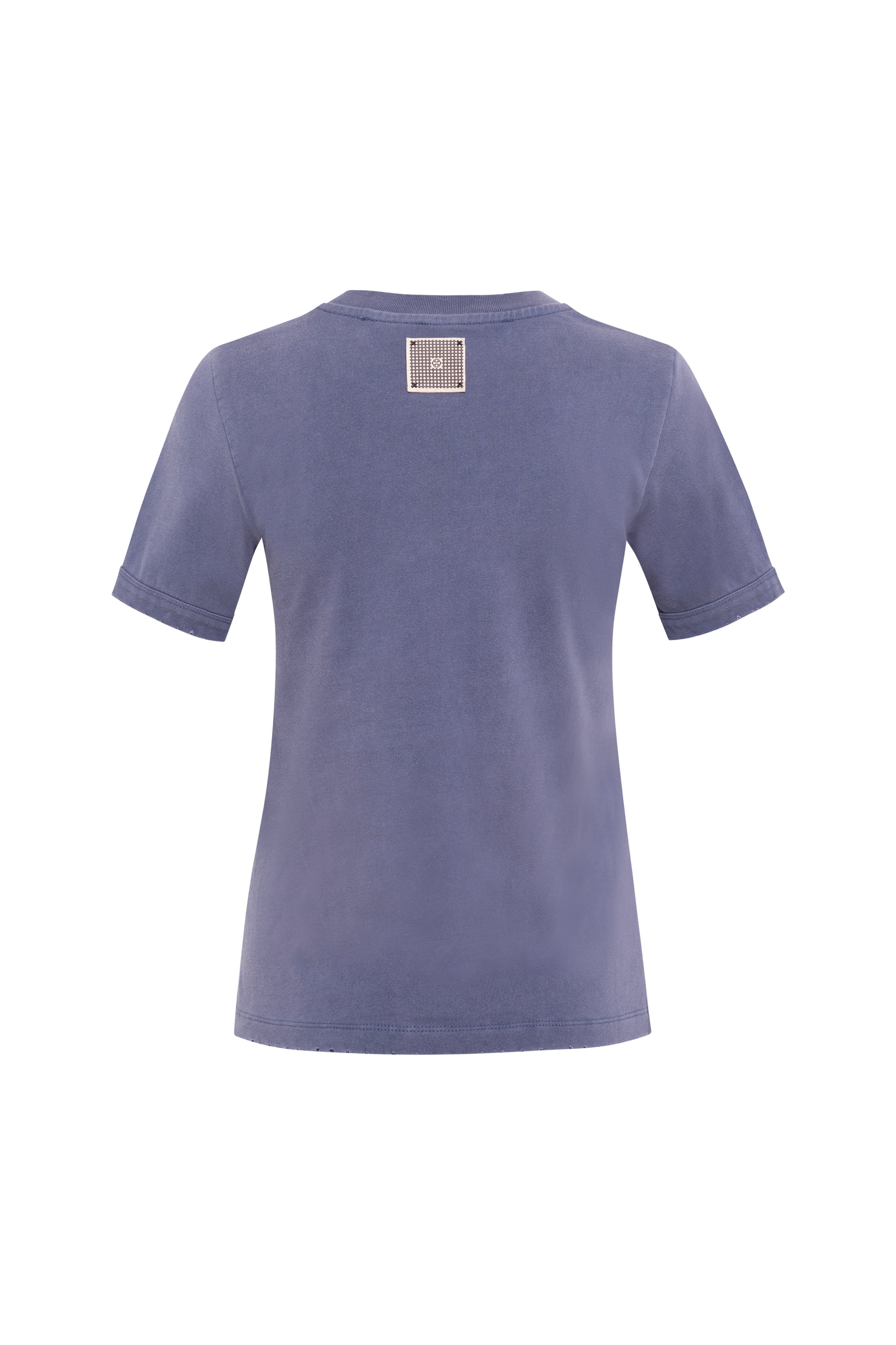 CORVO - Embroidered washed jersey t-shirt
