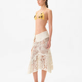 JUNIPER - Printed triangle bikini top