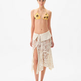 JUNIPER - Printed triangle bikini top