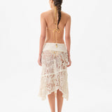 JUNIPER - Printed triangle bikini top