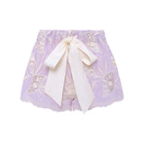 SHOL - Bow detailed mini shorts