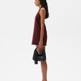 ZHEN - Fitted halterneck mini dress