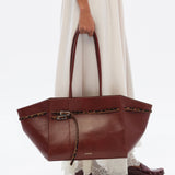 NOA - Oversized leather tote bag