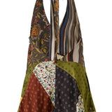 SULIENS - Printed wide-leg playsuit with open back
